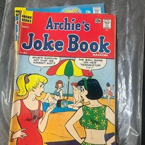 Archie’s Joke Book Magazine - Colorful Retro Comic Cover